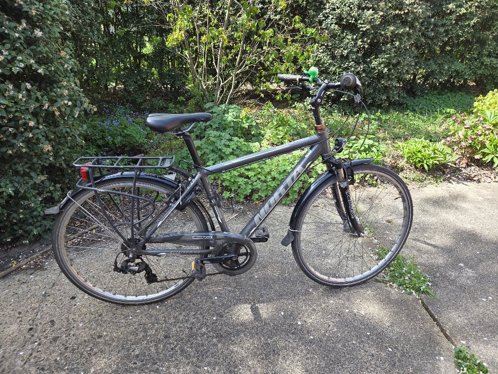 Herenfiets Norta 26 inch, Fietsen en Brommers, Fietsen | Heren | Herenfietsen, Gebruikt, Velgrem, Versnellingen, 53 tot 57 cm