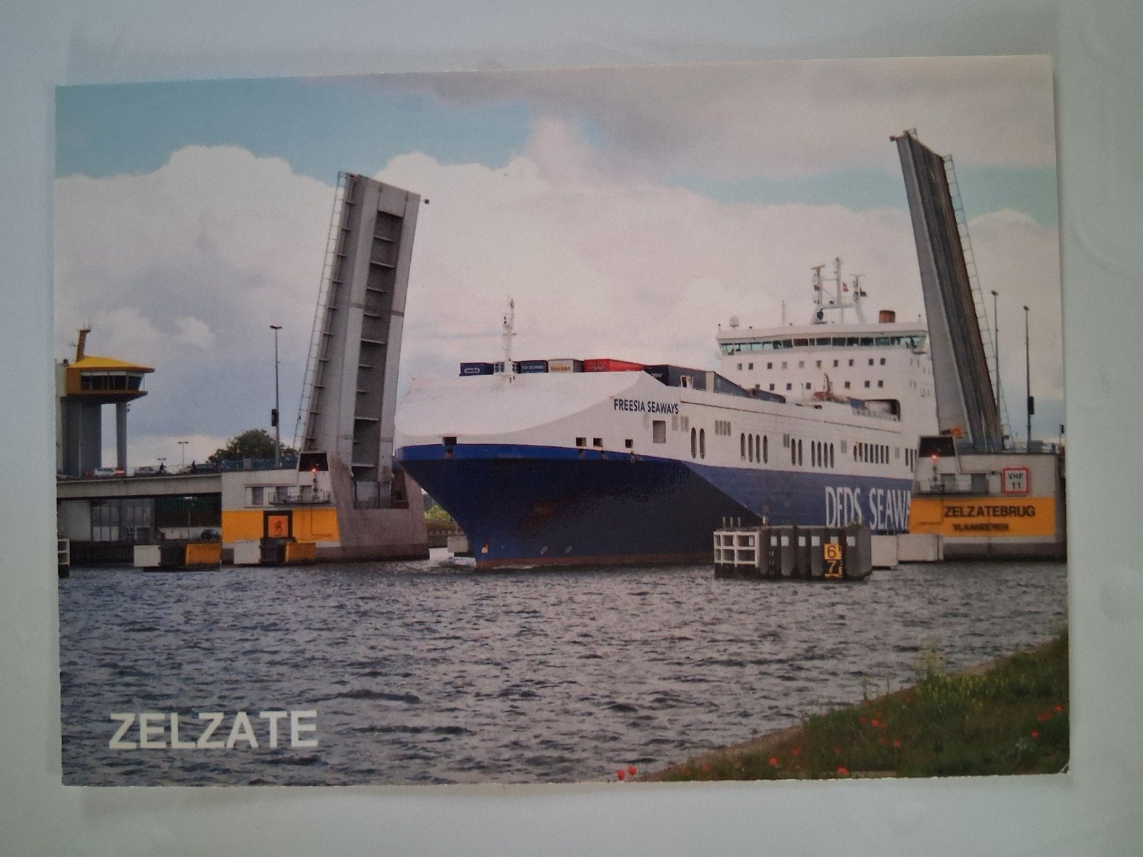 postkaart Brug van Zelzate, Enlèvement ou Envoi