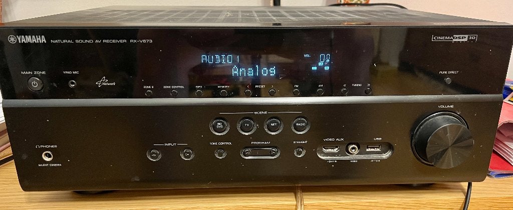 Ampli Home Cinema Yamaha, TV, Hi-fi & Vidéo, Yamaha, 60 à 120 watts, Comme neuf, Enlèvement