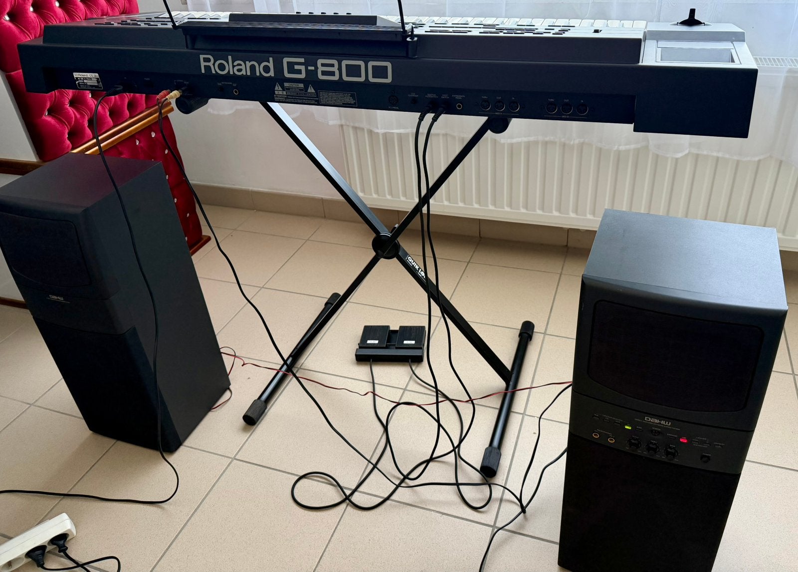 ROLAND-G800 unieke staat alles  compleet!!, Musique & Instruments, Claviers, Enlèvement, Comme neuf, 88 touches, Roland
