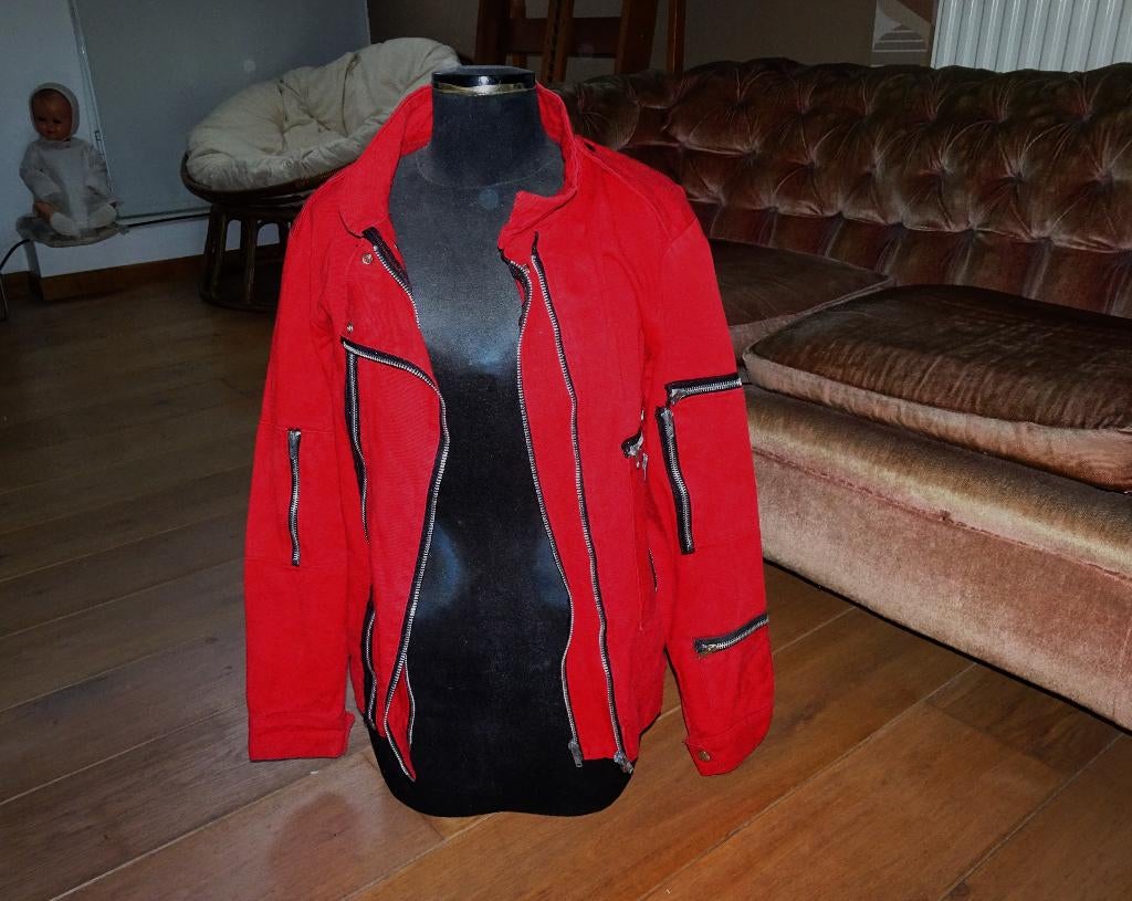 Vintage Jasje Punk, Ophalen, Andere, Maat 48/50 (M), Zo goed als nieuw
