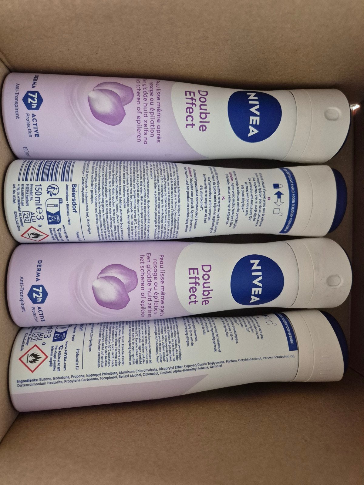 Nivea deodorant  double effect, Bijoux, Sacs & Beauté, Beauté | Soins du corps, Enlèvement
