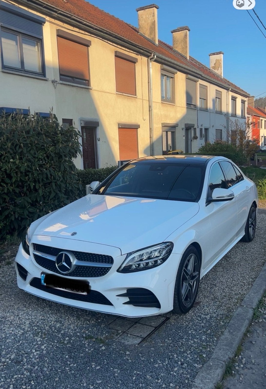 Mercedes c220d pack **full amg** 194chv, Auto's, Automaat, Achterwielaandrijving, Wit, 5 deurs