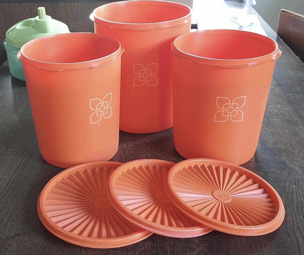 TUPPERWARE, Maison & Meubles, Enlèvement, Comme neuf, Orange, Boîte