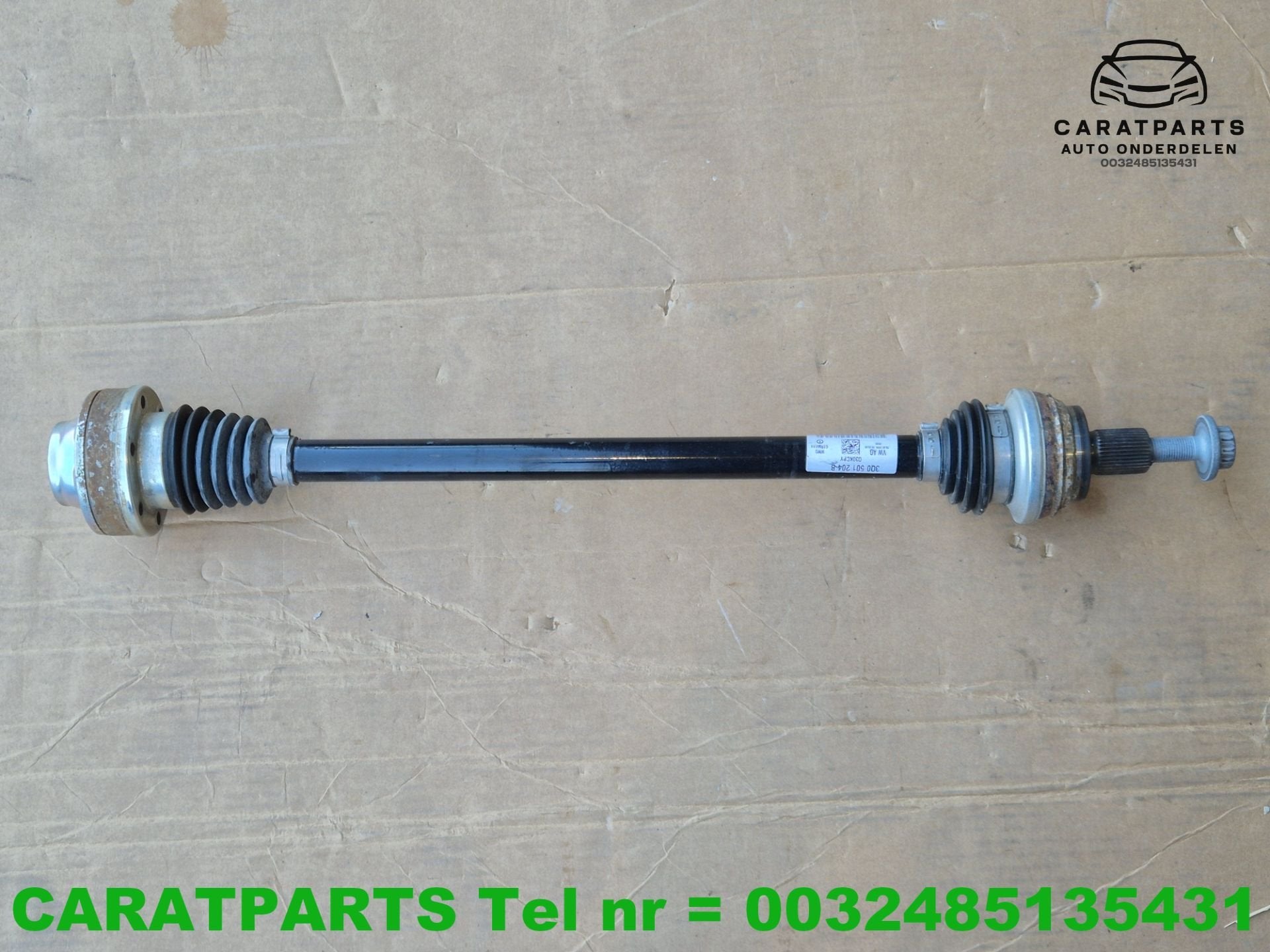 3Q0501204B Arbre de transmission Terramar Tayron Tiguan Pass, Volkswagen AG, Vw@volkswagen.de, Utilisé, Audi