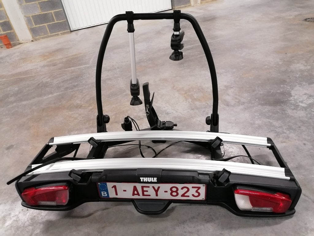 Porte-vélos Thule VeloSpace XT 938 pour 2 vélos électriques, Ophalen, Zo goed als nieuw, Brede banden, 2 fietsen