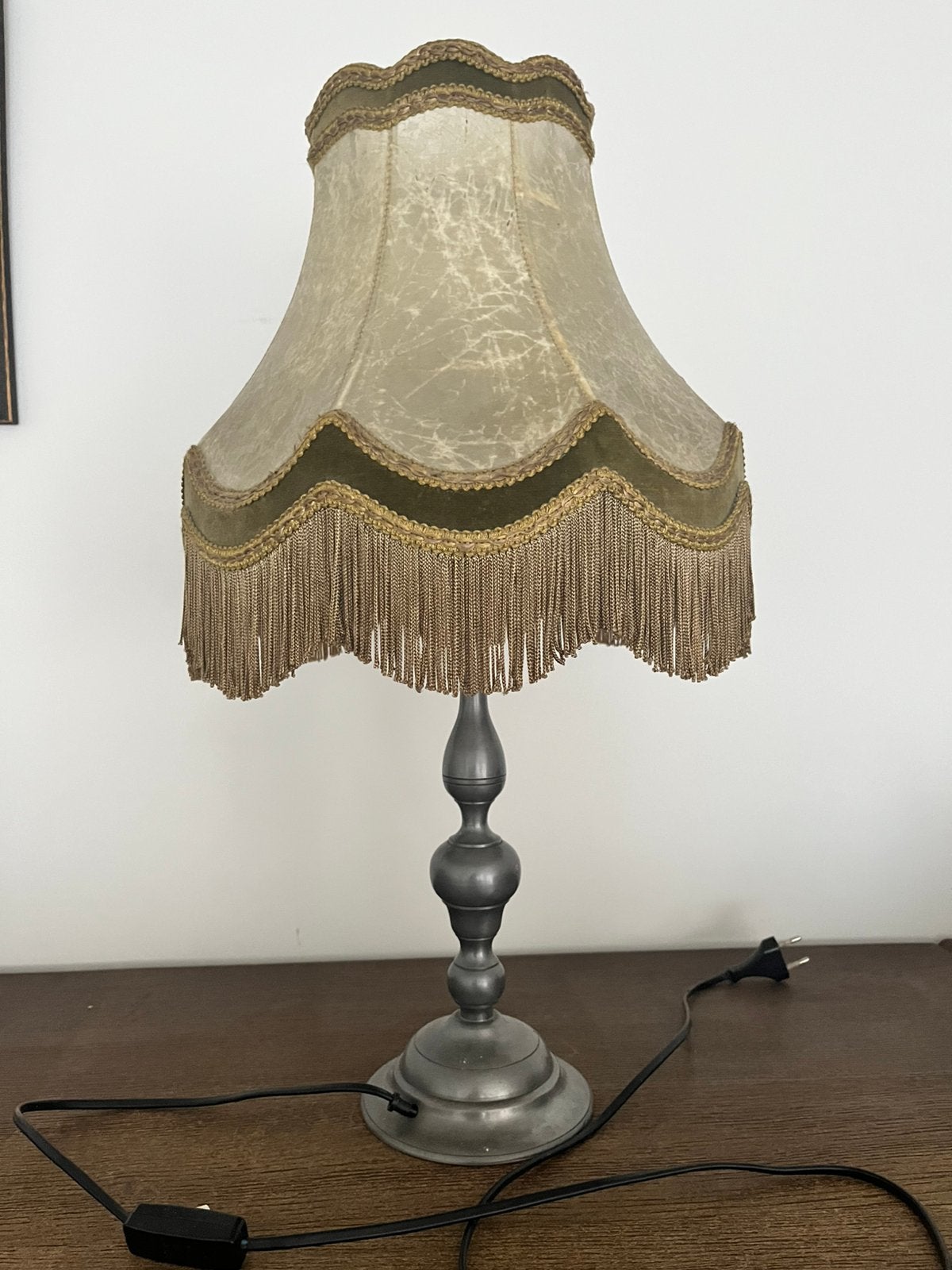 Vintage tafellamp, Ophalen, Zo goed als nieuw, Vintage