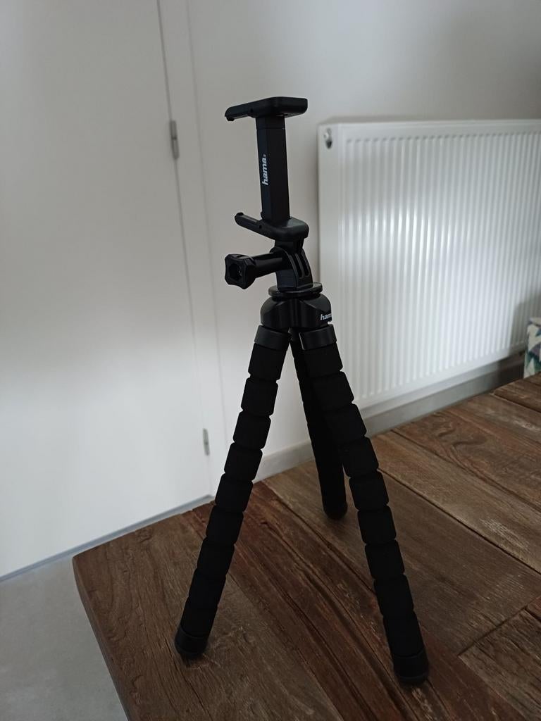 Smartphone statief Hama, Audio, Tv en Foto, Ophalen of Verzenden, Zo goed als nieuw, Driepoot