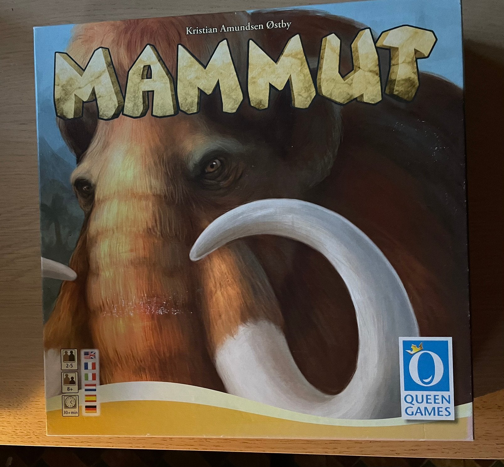 Gezelschapsspel Mammut, Ophalen, Zo goed als nieuw
