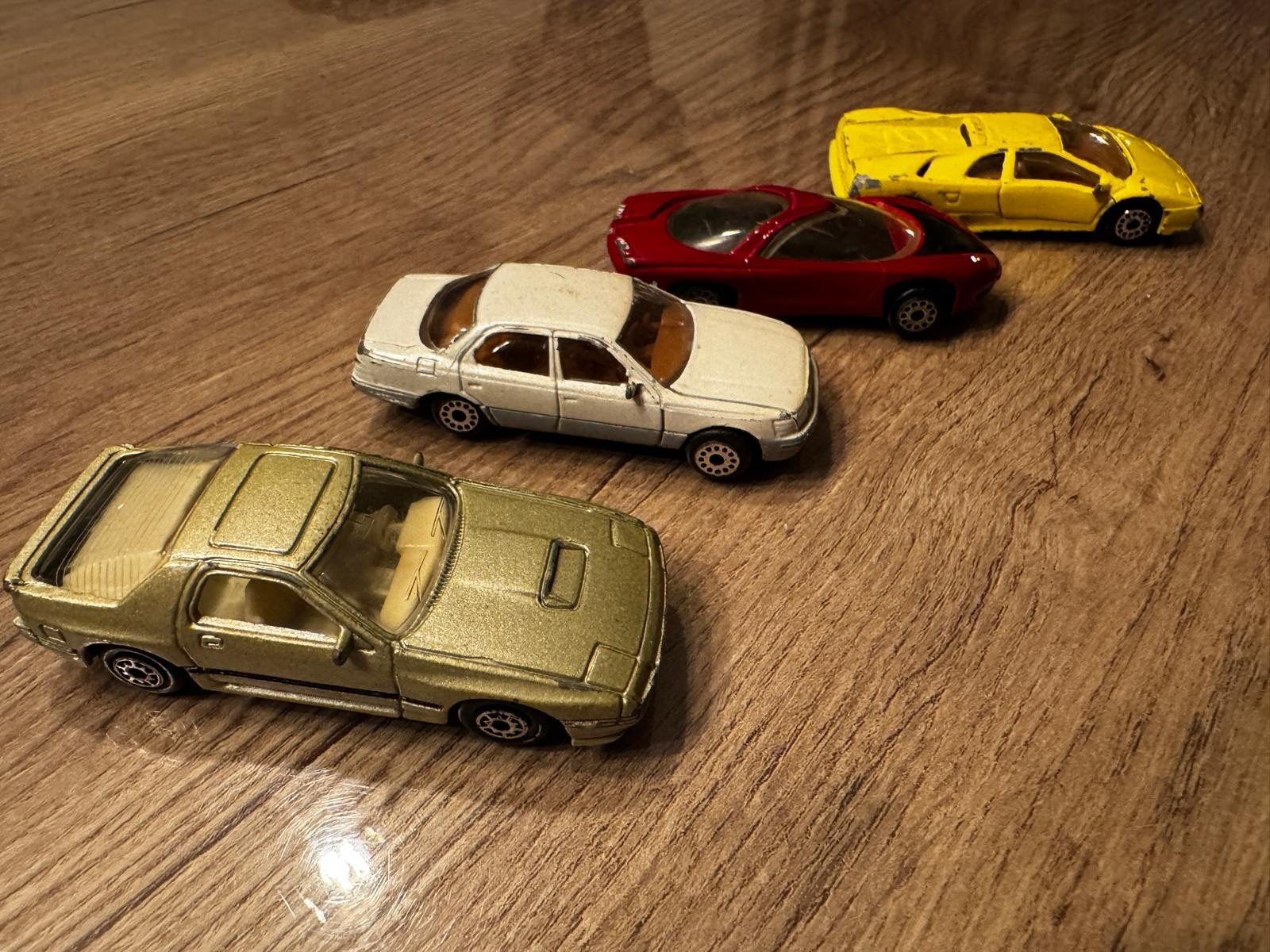 Zylmex / Zee Toys Dyna-Wheels – 4 oldtimer autootjes, Ophalen