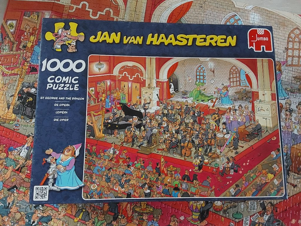 Puzzel jan van haasteren 1000, Ophalen of Verzenden, Zo goed als nieuw