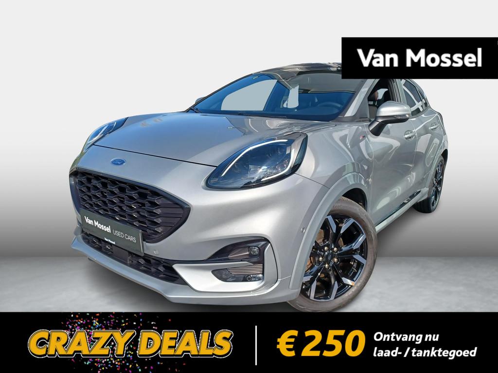 Ford Puma St-Line X-Camera-Stuur zetelverwarming-DriverA, Autos, Argent ou Gris, Achat, Puma, Entreprise