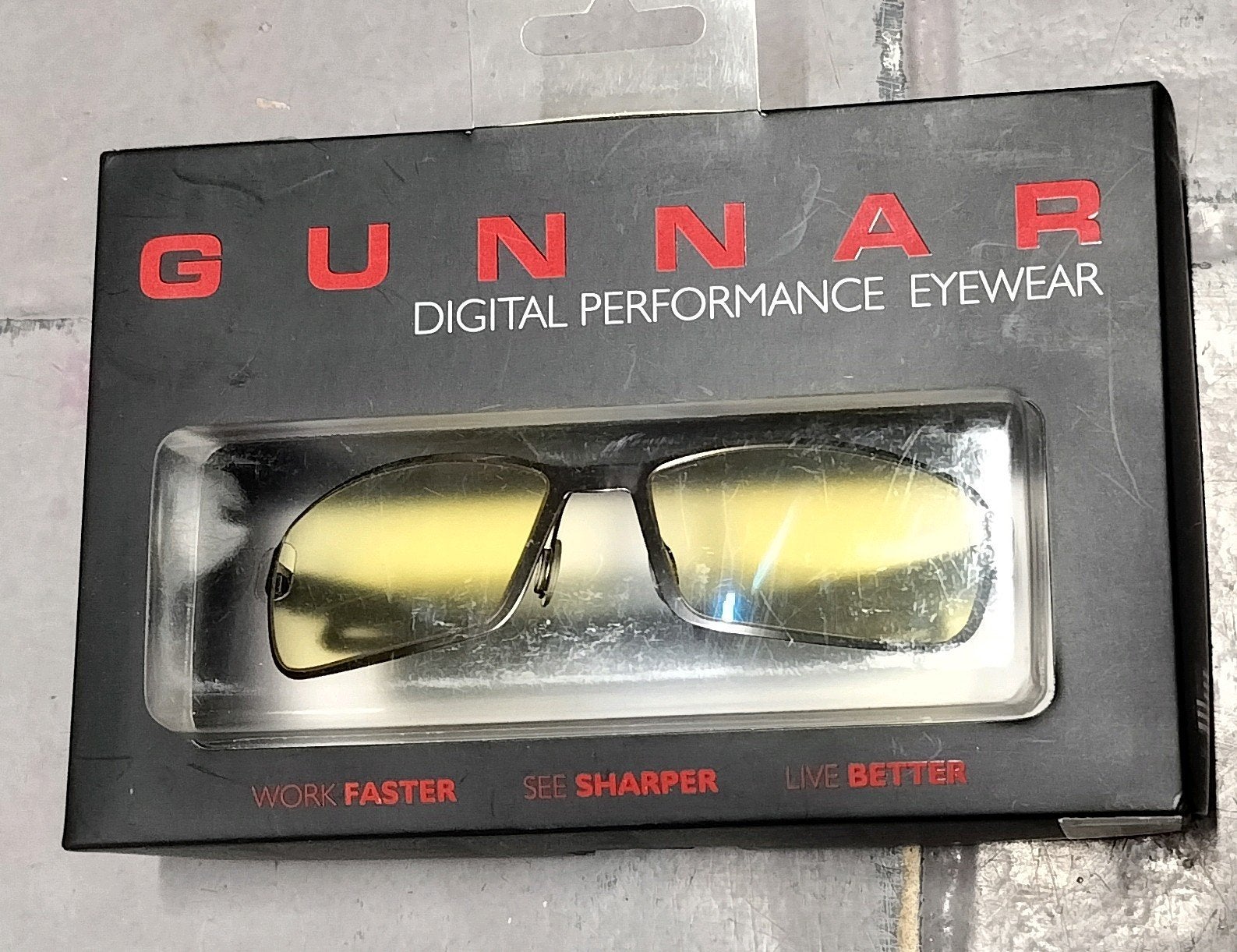 Lunettes Gunnar Digital Performance (lunettes à lumière bleu, Neuf, Autres marques, Jaune, Enlèvement