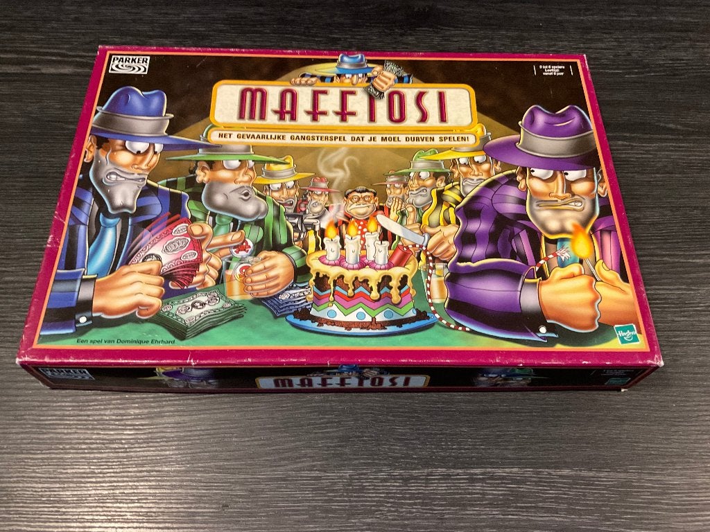 Vintage gezelschapsspel Maffiosi Parker, Ophalen of Verzenden, Gebruikt, Parker
