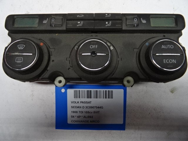BEDIENINGSPANEEL AIRCO Volkswagen Passat (3B3) (3C0907044G), Gebruikt, Volkswagen