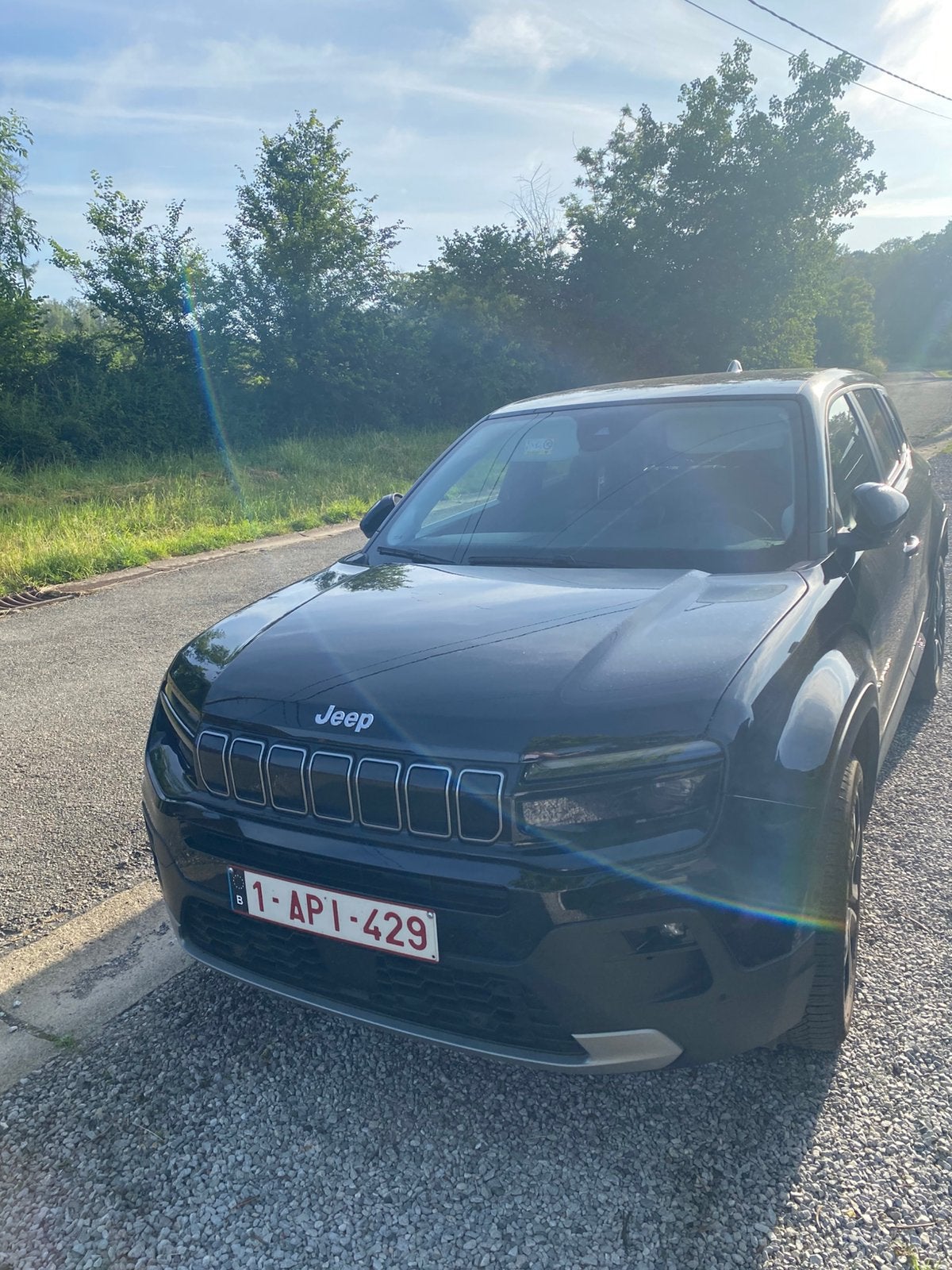 Jeep avenger hybrid, Auto's, Jeep, Stof, Zwart, 5 deurs, 74 kW