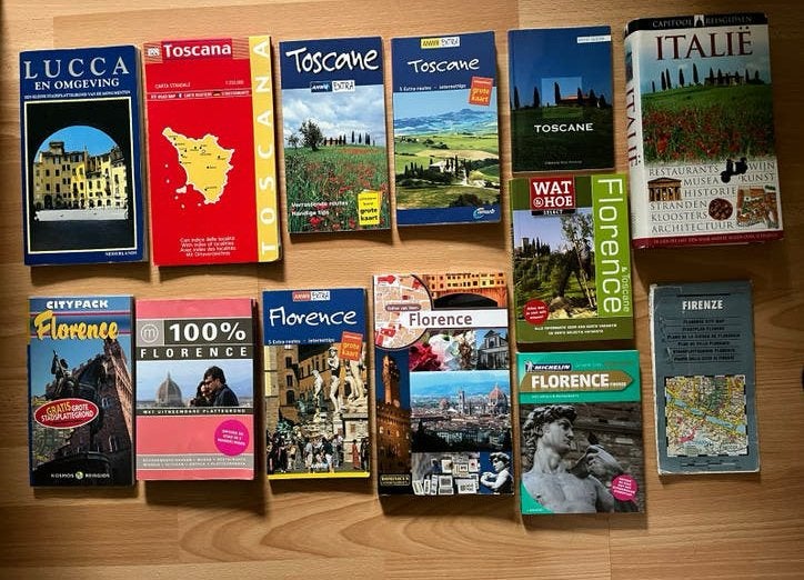 Boeken reizen Italië Toscane Firenze, Ophalen of Verzenden, Europa, Reisgids of -boek, Michelin