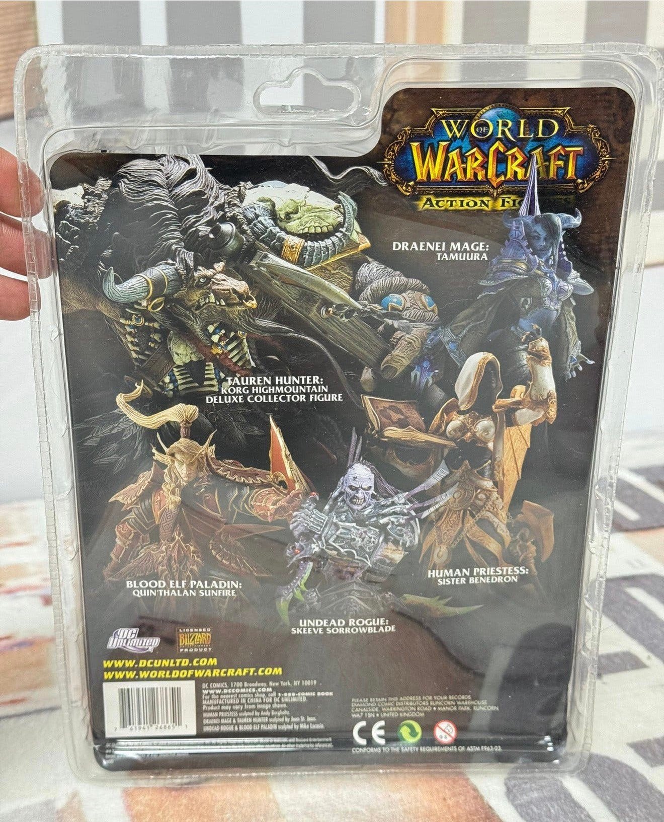 World of Warcraft Series 3 - Skeeve Sorrowblade Undead Rogue, Ophalen of Verzenden, Nieuw