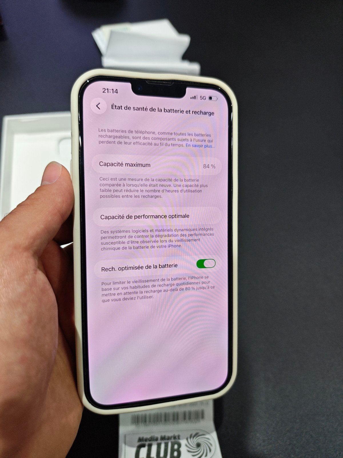 iphone 14plus bleu 256GB, Télécoms, Enlèvement ou Envoi, Bleu