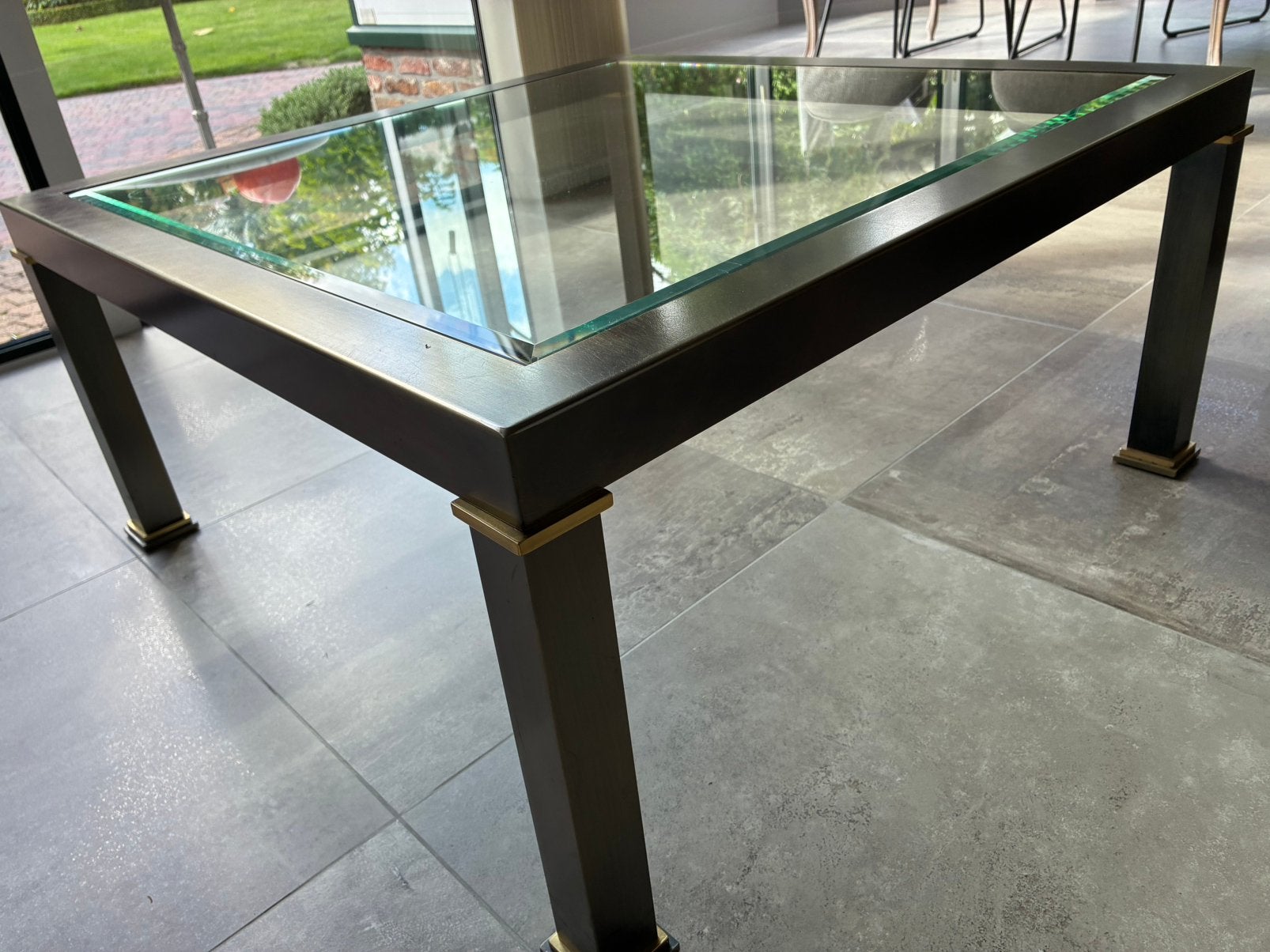 Salontafel, Huis en Inrichting, Ophalen, Gebruikt, 50 tot 100 cm, Vierkant