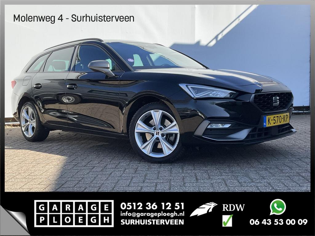 Seat Leon Sportstourer 1.4 TSI eHybrid PHEV FR, Auto's, Leon, Zwart, Bedrijf, Hybride Elektrisch/Benzine