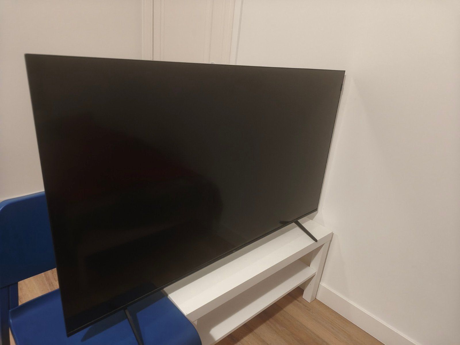 TCL 55" 4k google smart tv 144Hz, TV, Hi-fi & Vidéo, QLED, Comme neuf, Enlèvement, 100 cm ou plus