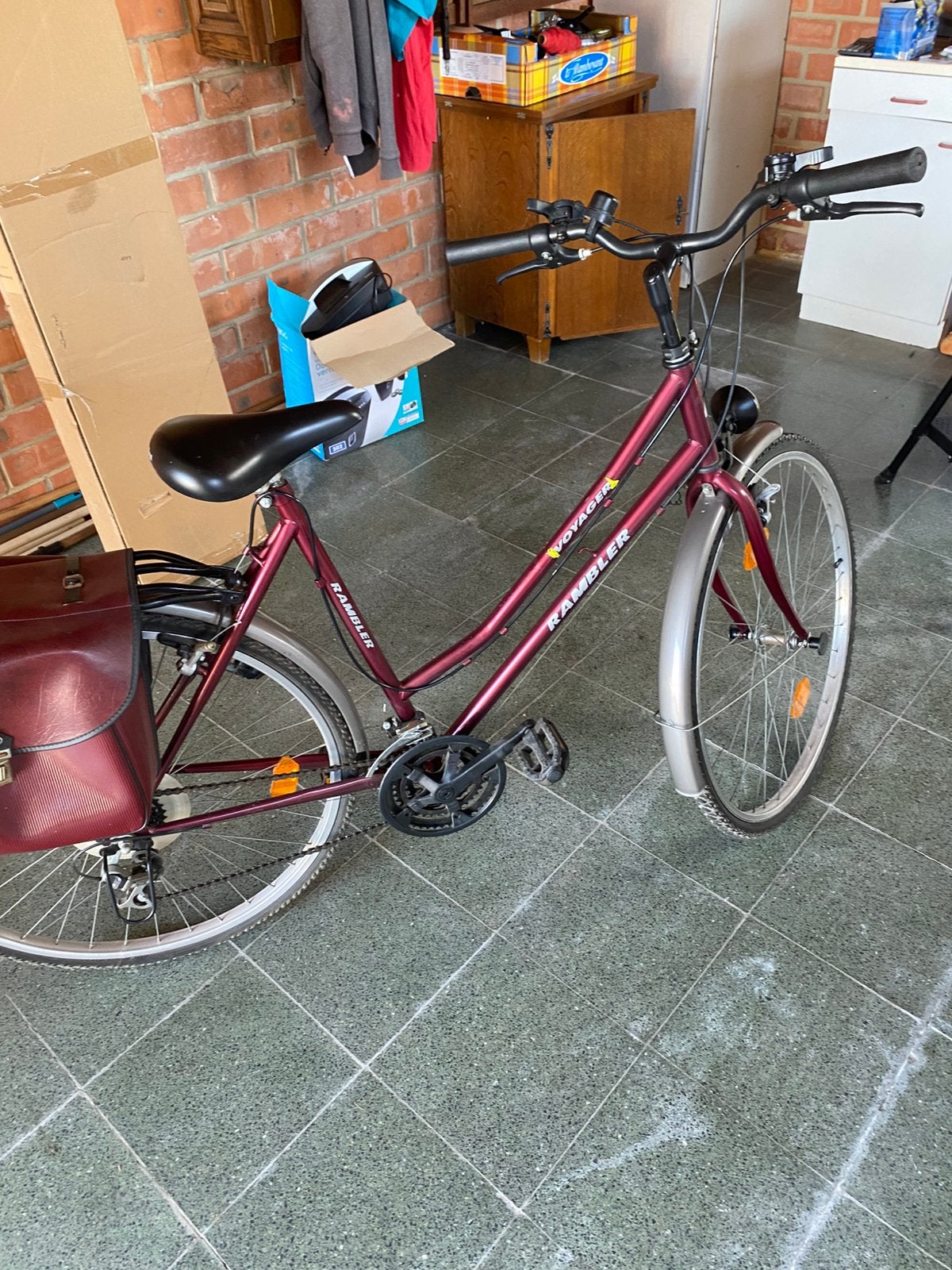 Dames fiets, Fietsen en Brommers, Fietsen | Dames | Omafietsen, Ophalen, Zo goed als nieuw