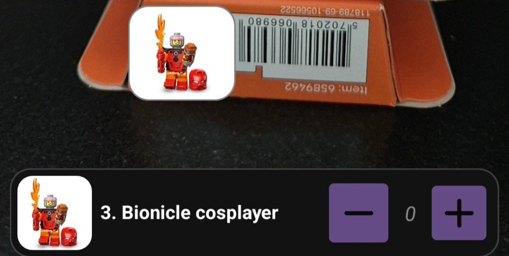 Lego CMF29 - Bionicle Cosplayer, Ophalen, Bionicle, Nieuw, Minifiguur