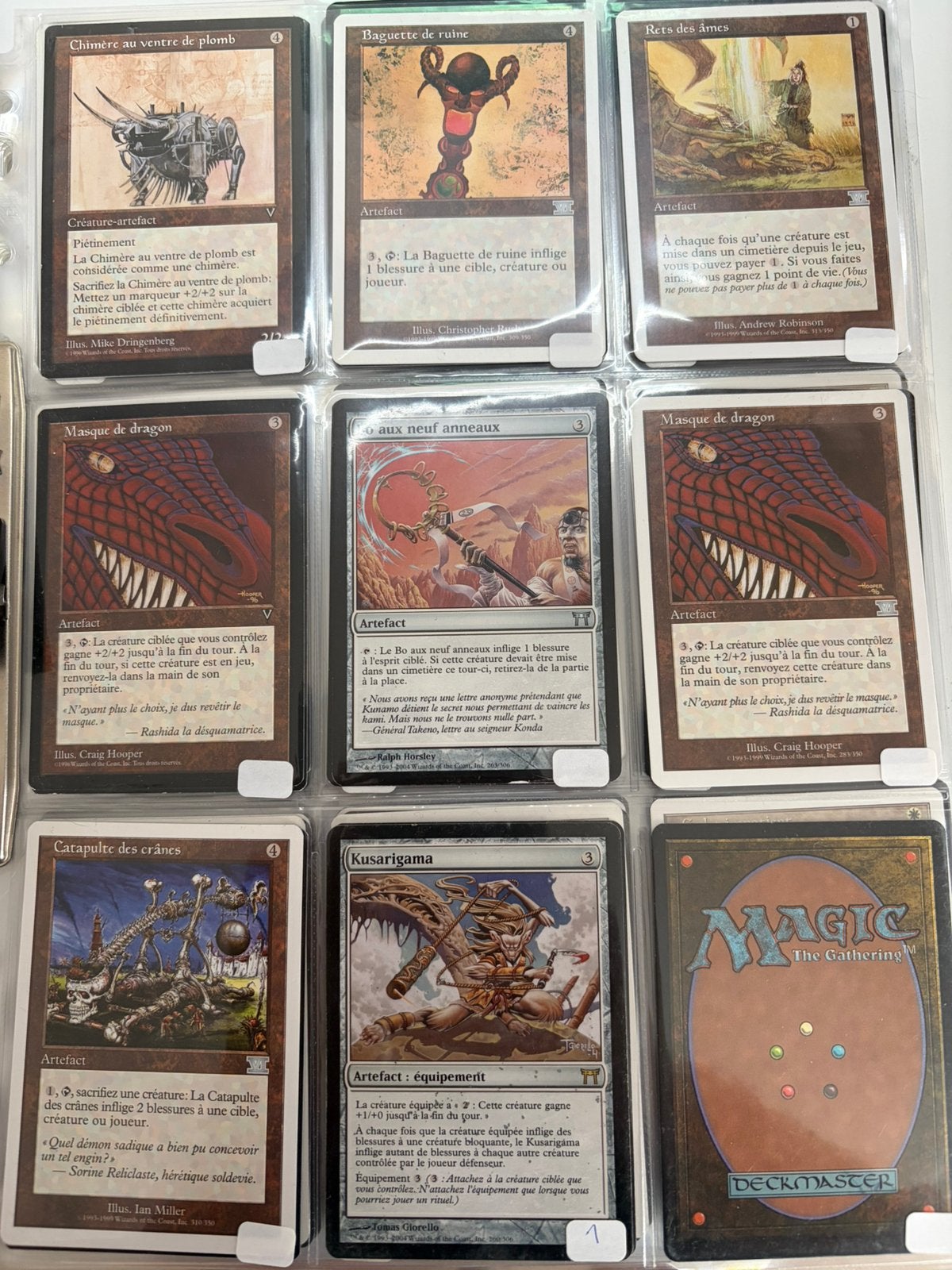 Gros lot cartes magic (1/5), Enlèvement ou Envoi, Comme neuf