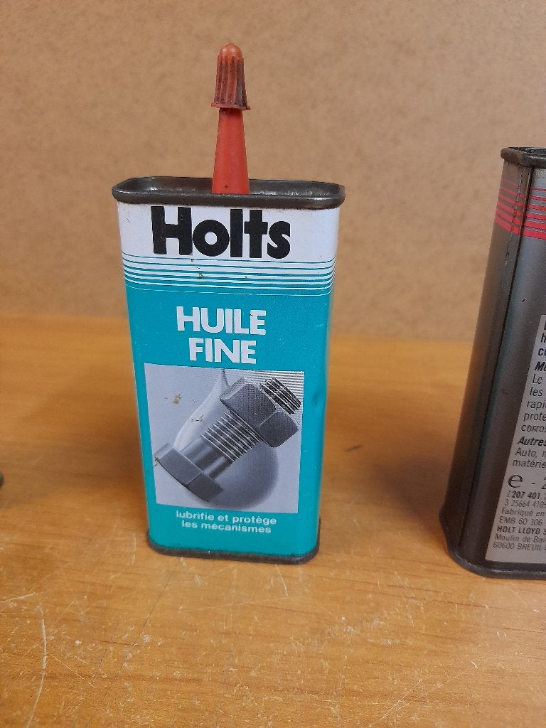 ancienne burette huile vide holts fine, Enlèvement ou Envoi, Utilisé, Autres types