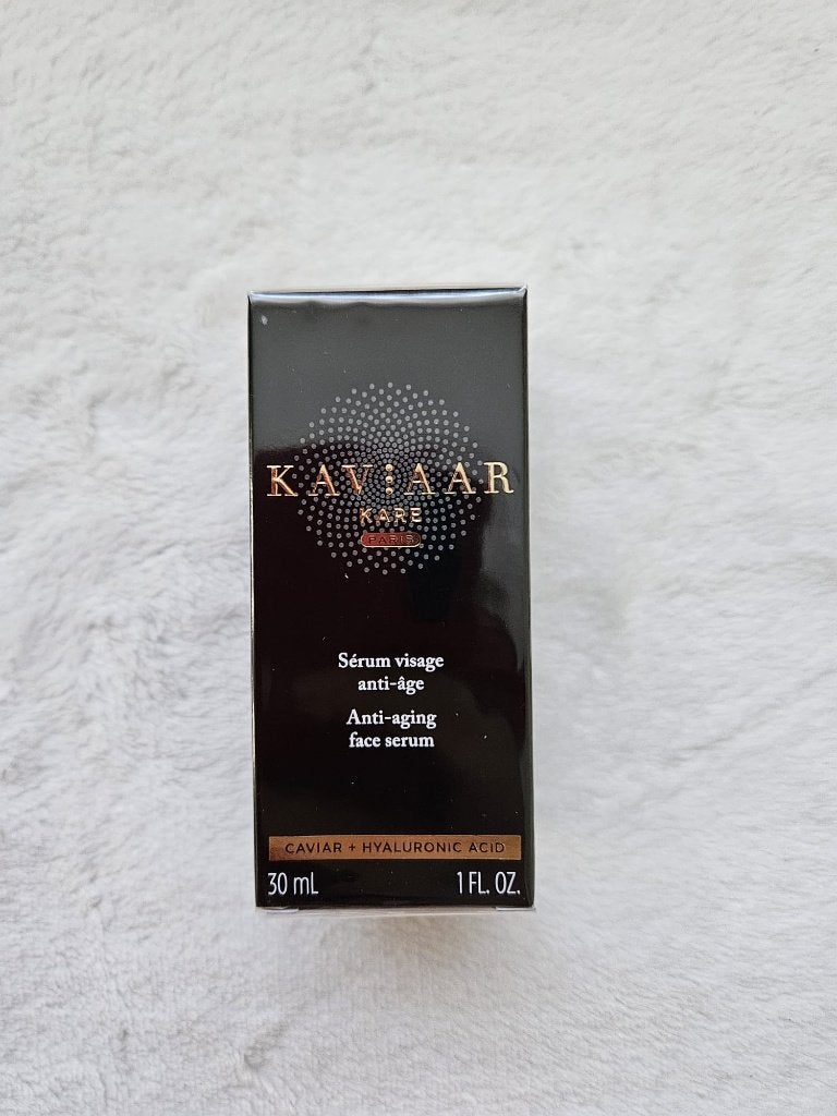 Luxe Kaviaar Kare Paris anti-aging gezichtserum met kaviaar, Ophalen of Verzenden, Nieuw, Bodylotion, Crème of Olie