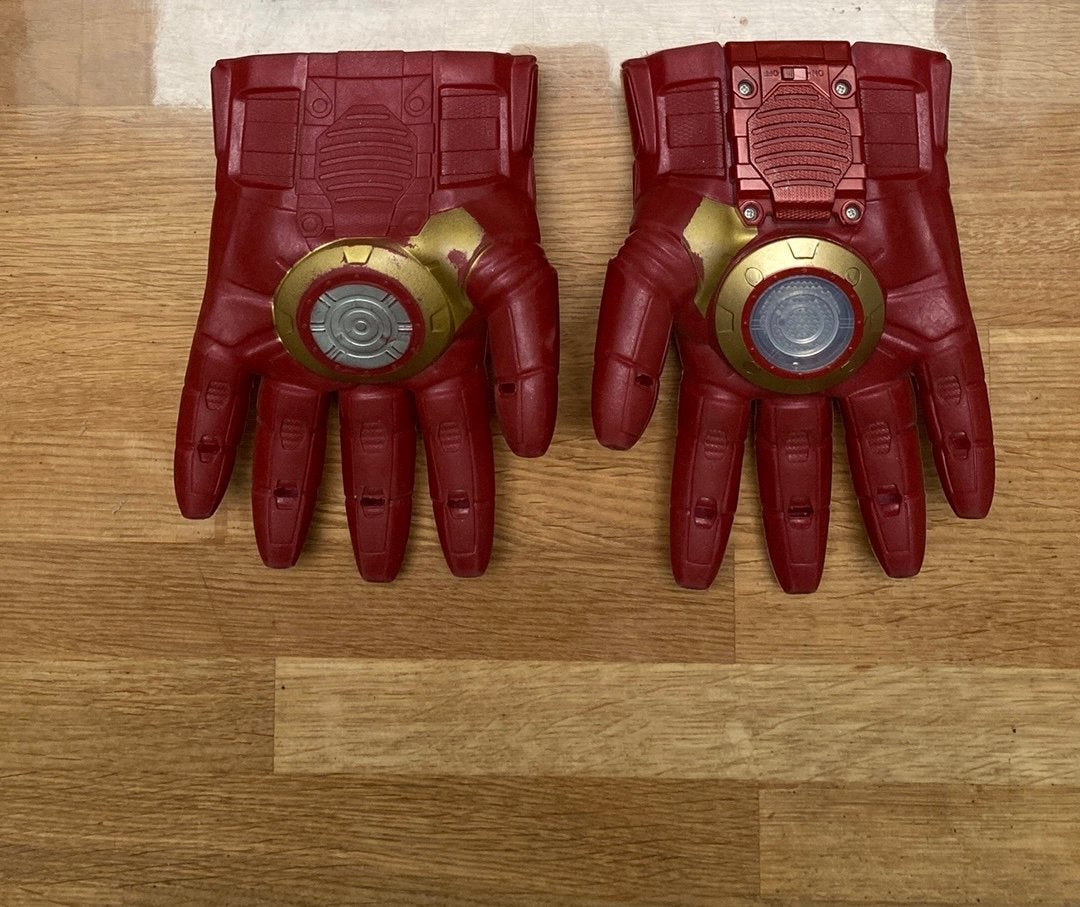 Gants Ironman avec son, Enlèvement, Comme neuf