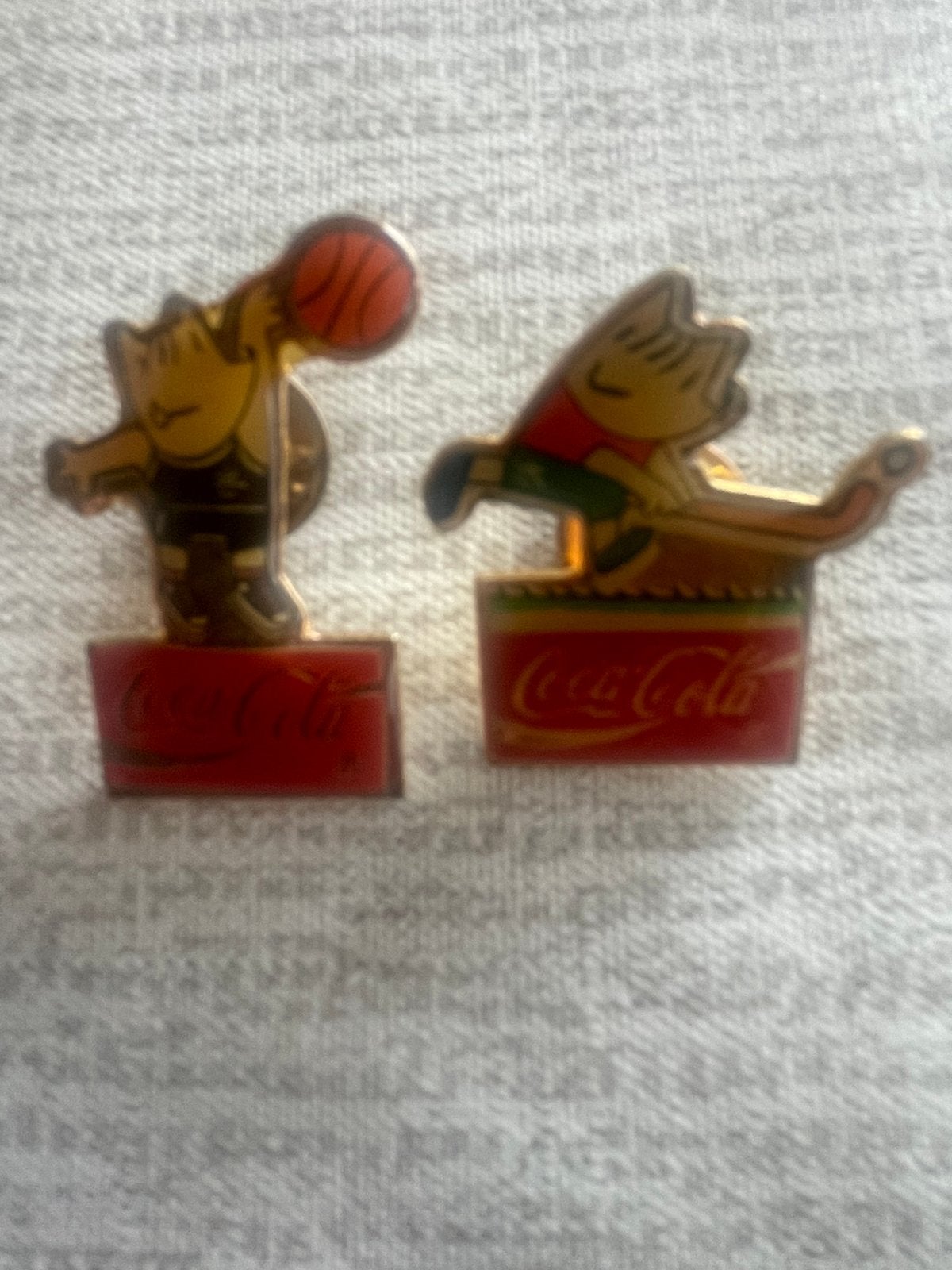 Pins coca cola, Verzamelen, Ophalen of Verzenden, Zo goed als nieuw, Sport