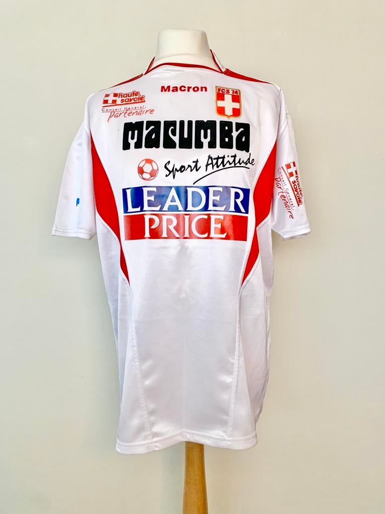 Football Croix-de-Savoie 74 2000s Away #25 match worn shirt, Maat XL, Ophalen of Verzenden, Gebruikt, Shirt