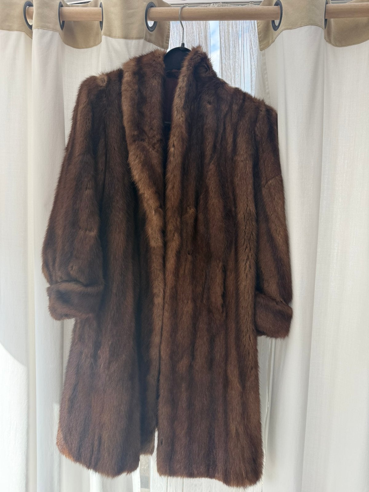 Bontjas dame vison (felle frak), Kleding | Dames, Ophalen, Zo goed als nieuw