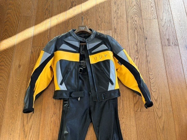 2 x Richa lederen tweedelig motorpak, Motoren, Ophalen, Combipak, Dames, RICHA
