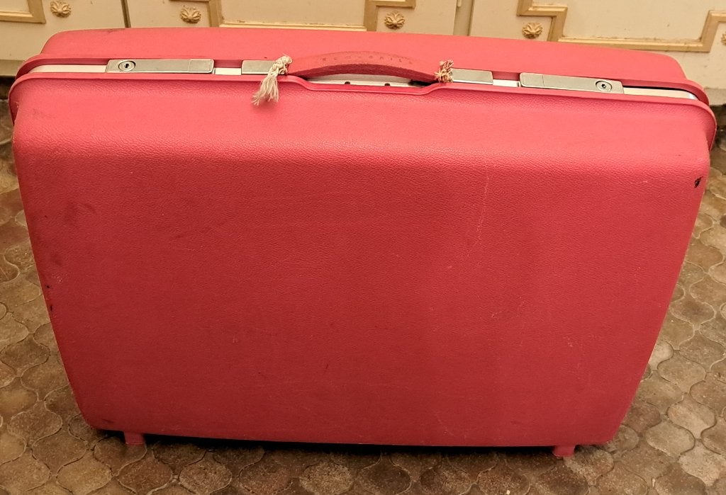 Samsonite vintage retro koffer rood, Ophalen