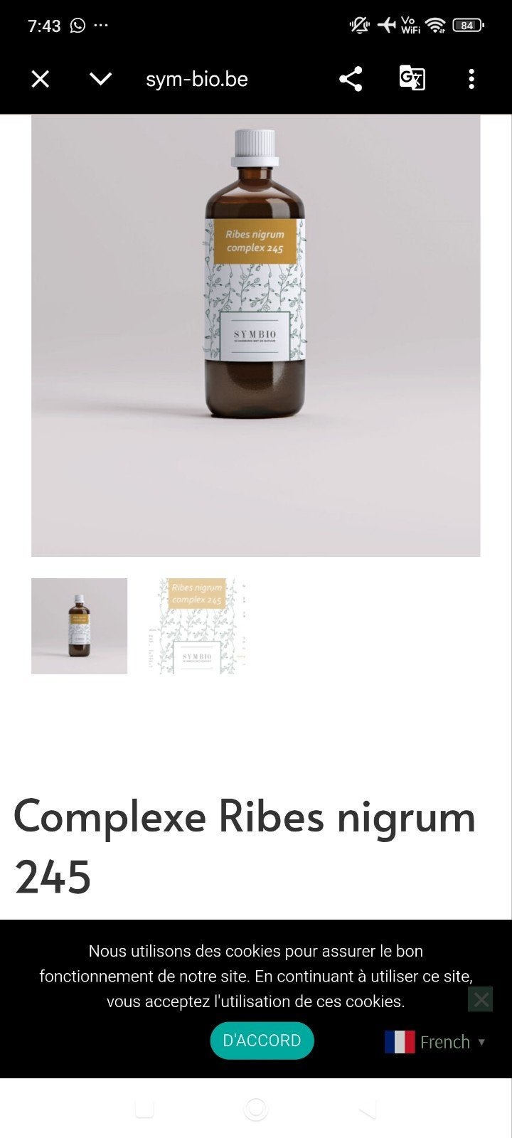 2 flesjes van elk 100 ml, Ophalen of Verzenden