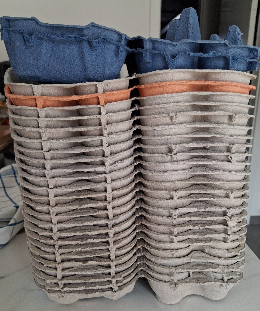 25-tal eierdozen van 6 stuks gratis op te halen in Oostkamp, Dieren en Toebehoren, Pluimvee | Toebehoren, Ophalen, Zo goed als nieuw