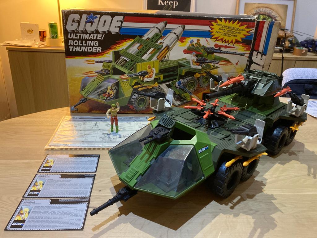 GI Joe Rolling Thunder 1988 compleet, Verzamelen, Ophalen, Zo goed als nieuw