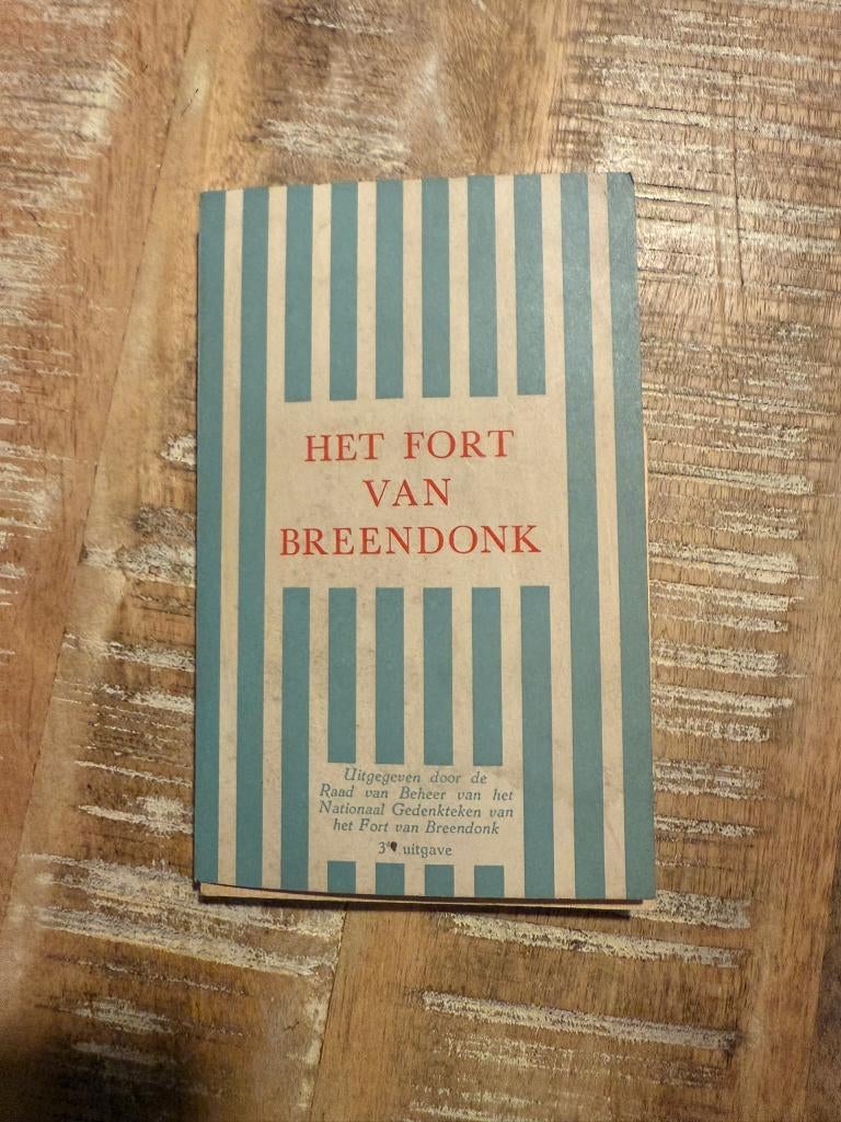 Het fort van Breendonk 1971, Boeken, Ridder Simonart, Ophalen of Verzenden, Algemeen, Tweede Wereldoorlog