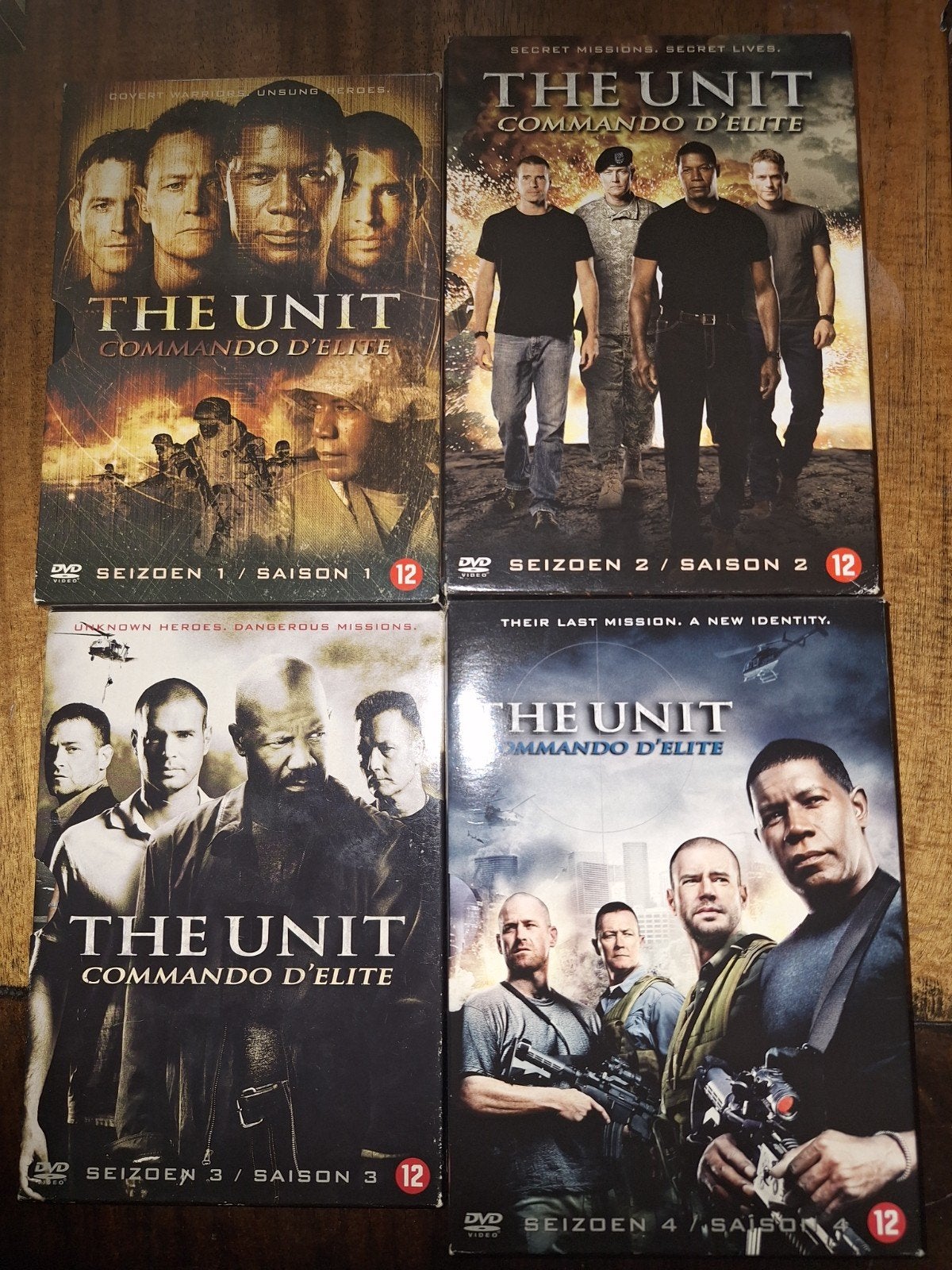 The Unit: Commando D'Elite - Seizoen 1 t/m 4 DVD Boxset, Ophalen of Verzenden, Seizoen 1