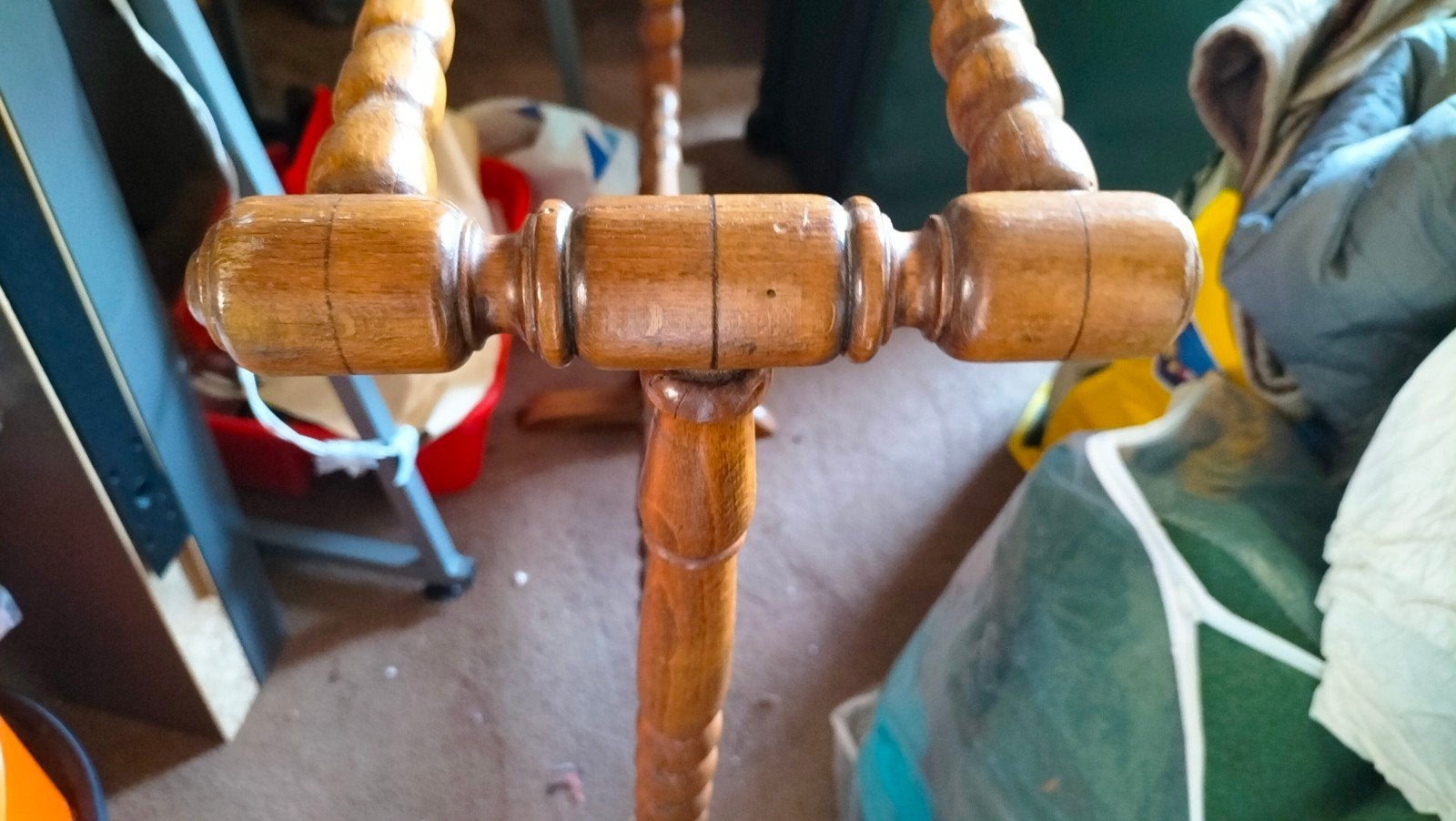 Porte essuies ancien beau bois plein fruitier, Enlèvement