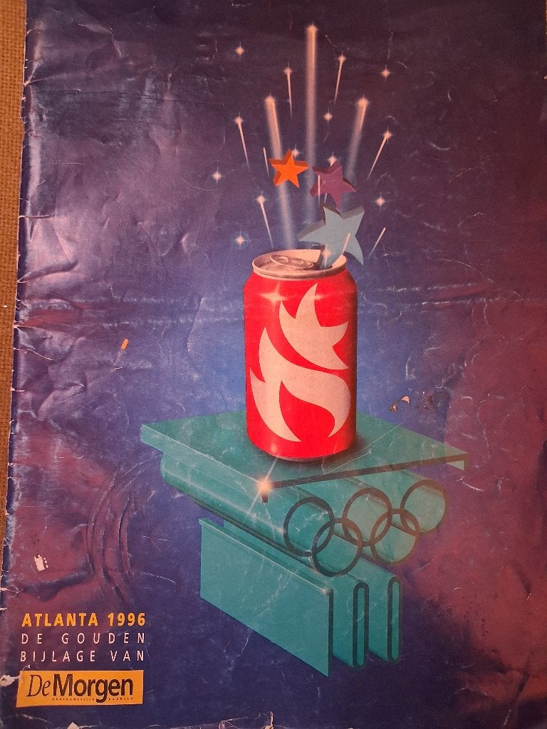 ATLANTA 1996 - DE GOUDEN BIJLAGE VAN DE MORGEN, Livres, Livres de sport, Enlèvement ou Envoi