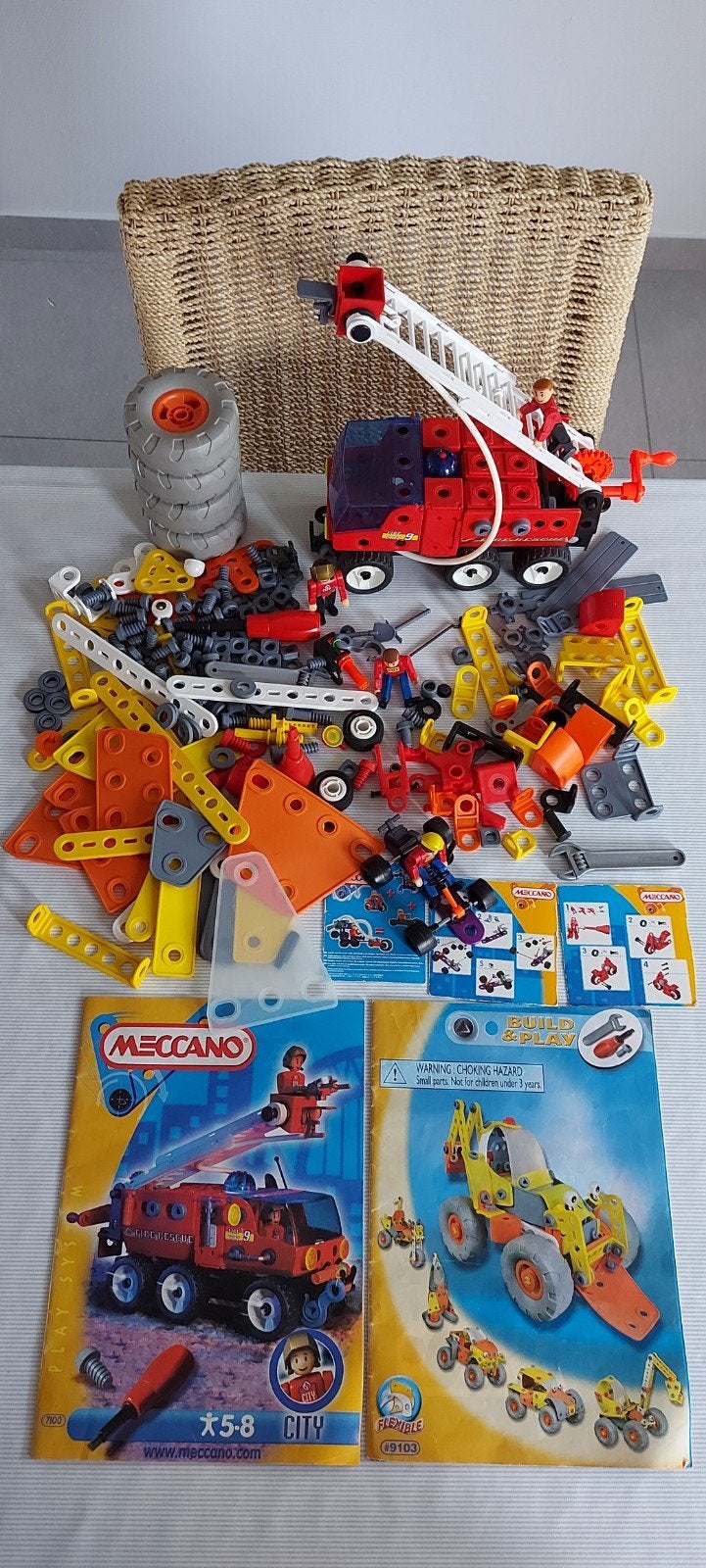 Allereerste Meccano voor 13 modellen. Nieuw +112€, 5-8 jaar, Ophalen of Verzenden, Zo goed als nieuw, Bouwen, Met geluid
