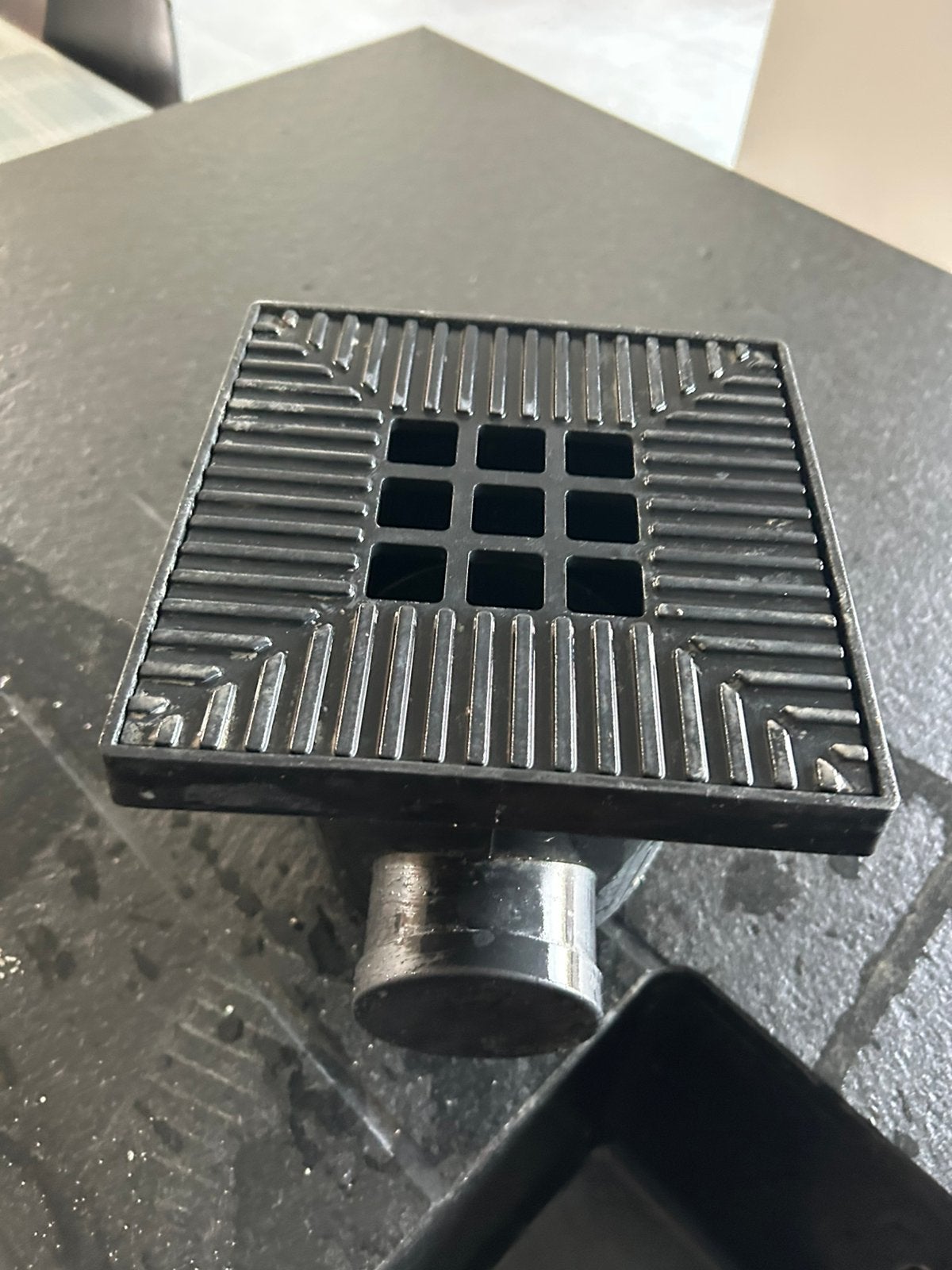 Afvoerputje, Doe-het-zelf en Bouw, Buizen en Afvoer, Ophalen, Aluminium