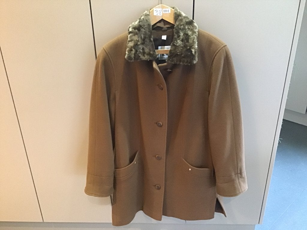 jas met afneembare kraag maat 38, Kleding | Dames, Jassen | Zomer, Ophalen of Verzenden, Zo goed als nieuw, Maat 38/40 (M)