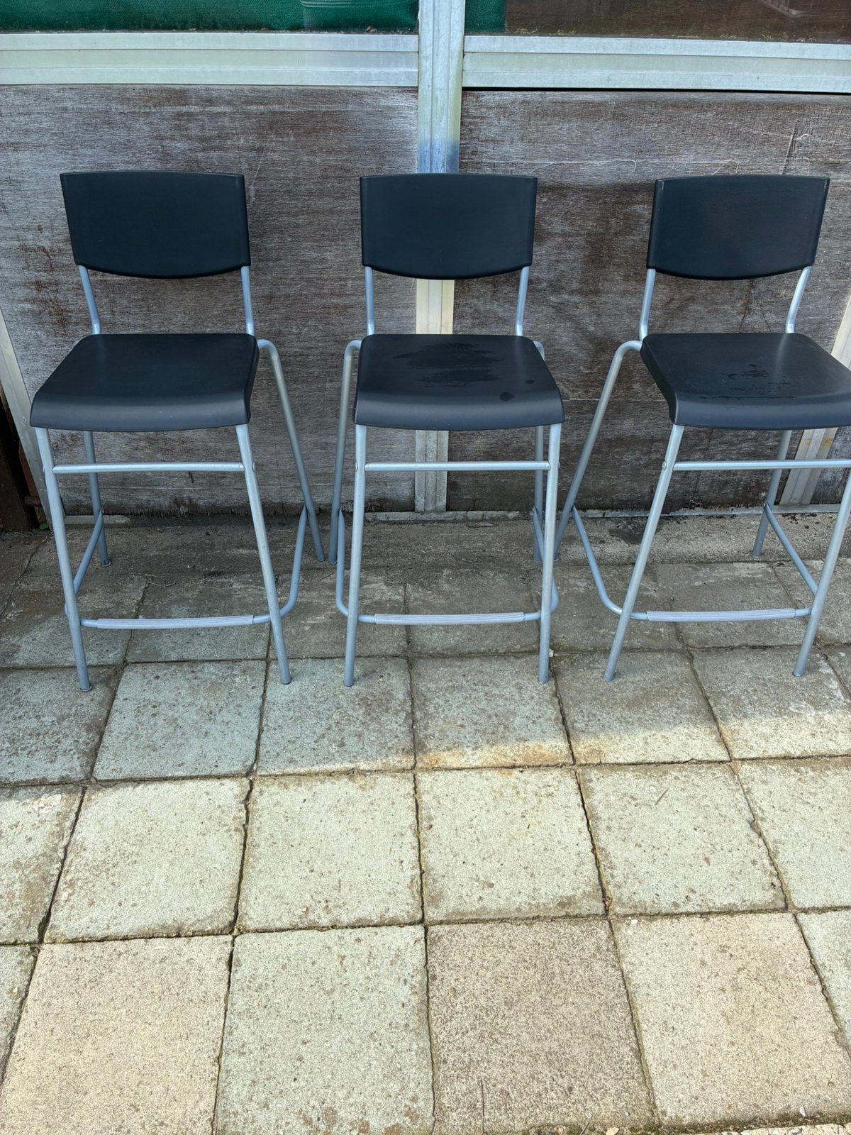 3 barkrukken merk stig, Enlèvement, Comme neuf