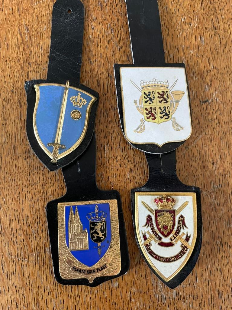 ABL borsthangers, Verzenden, Landmacht, Embleem of Badge