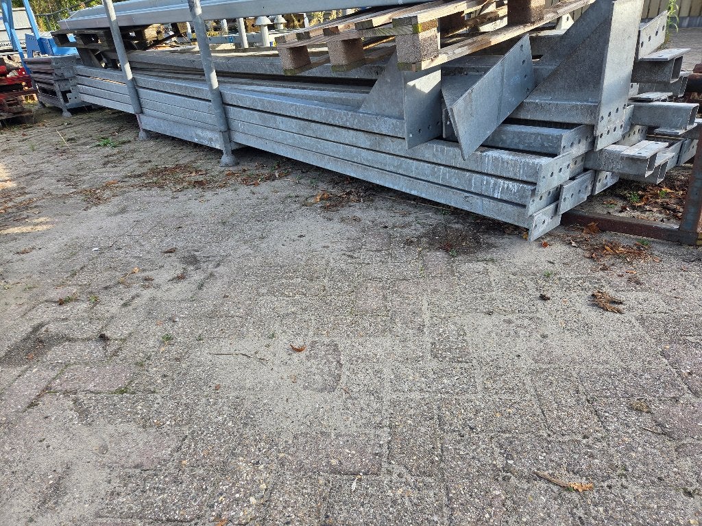 Partij gegalvaniseerde kokers 70 x 70, Ophalen, Gebruikt